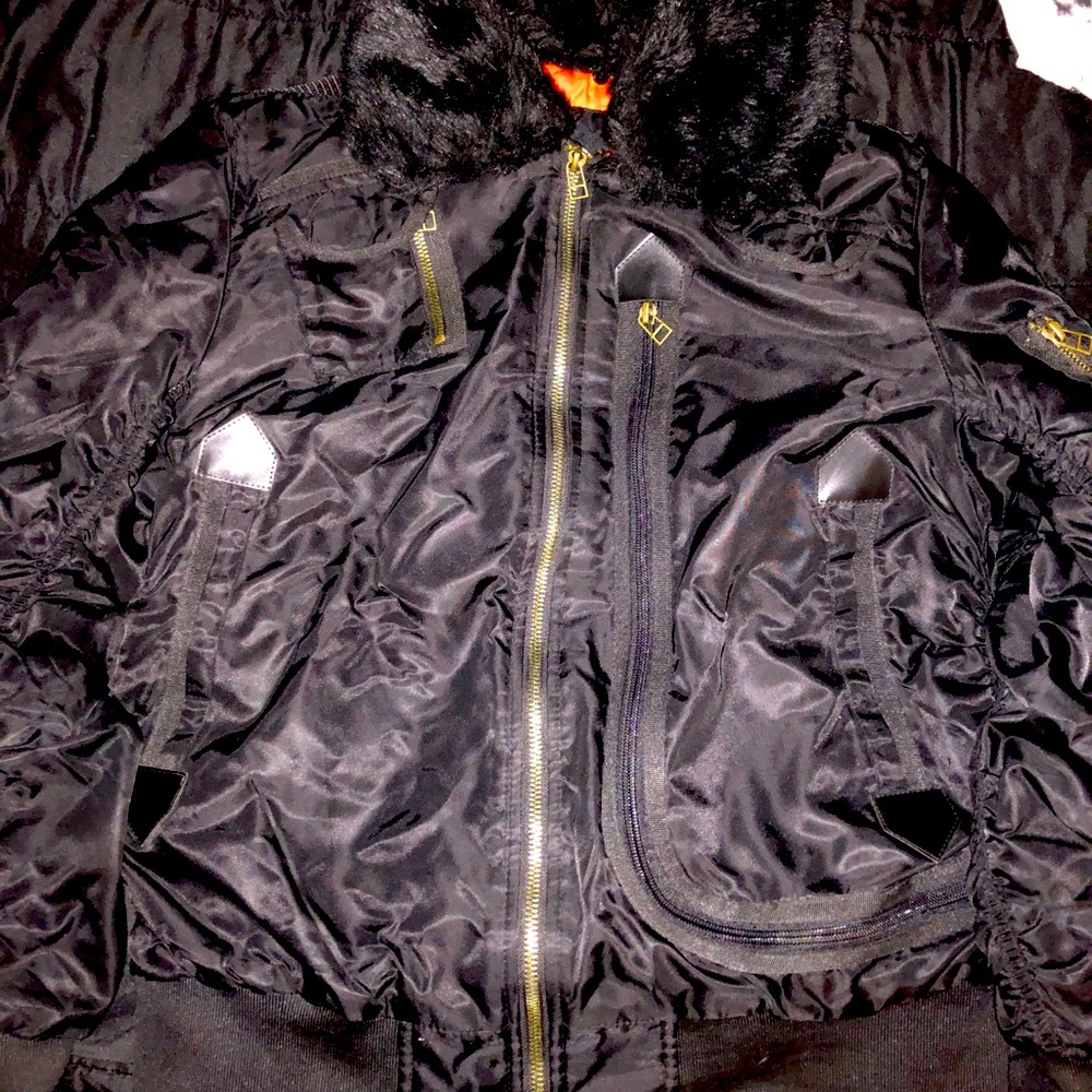 Black Fur Jacket